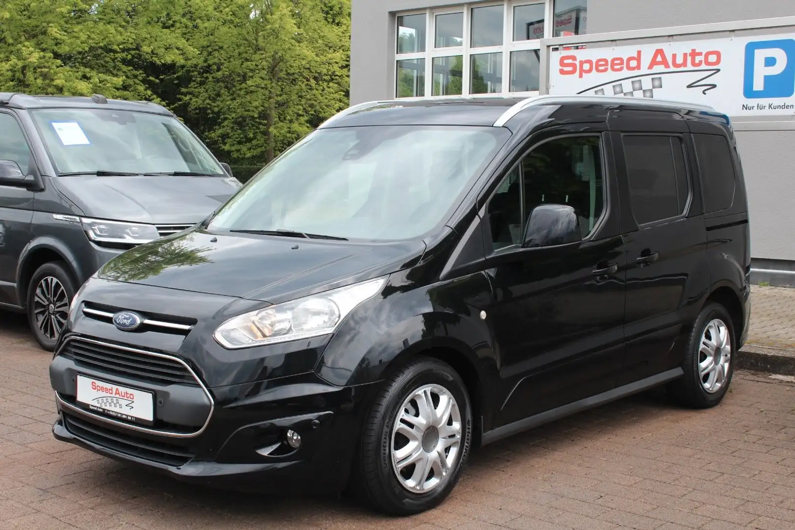 Ford Tourneo Connect 1.5TDCi/PANORAMA/KAMERA/TEMPOMAT Schwarz - 1
