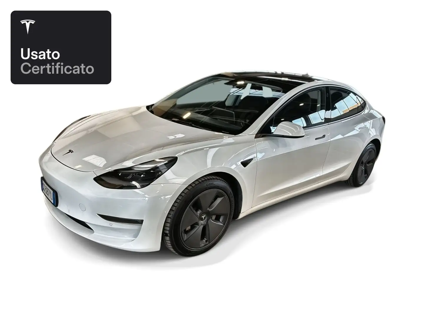 Tesla Model 3 Long Range AWD Bianco - 1