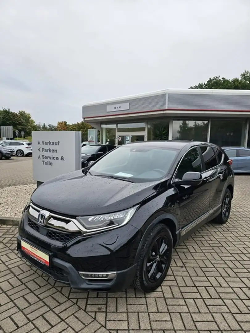 Honda CR-V 2.0 i-MMD Hybrid 4WD Sport Line Zwart - 1