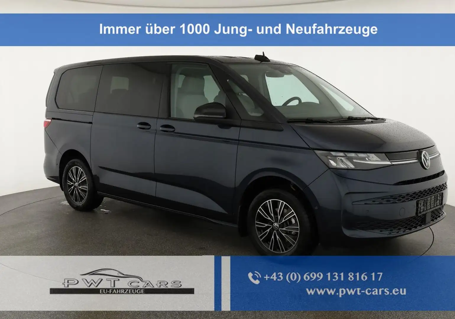 Volkswagen T7 Multivan Life lang TDI DSG Life, Teilleder, AHK, Navi, e... Mavi - 1