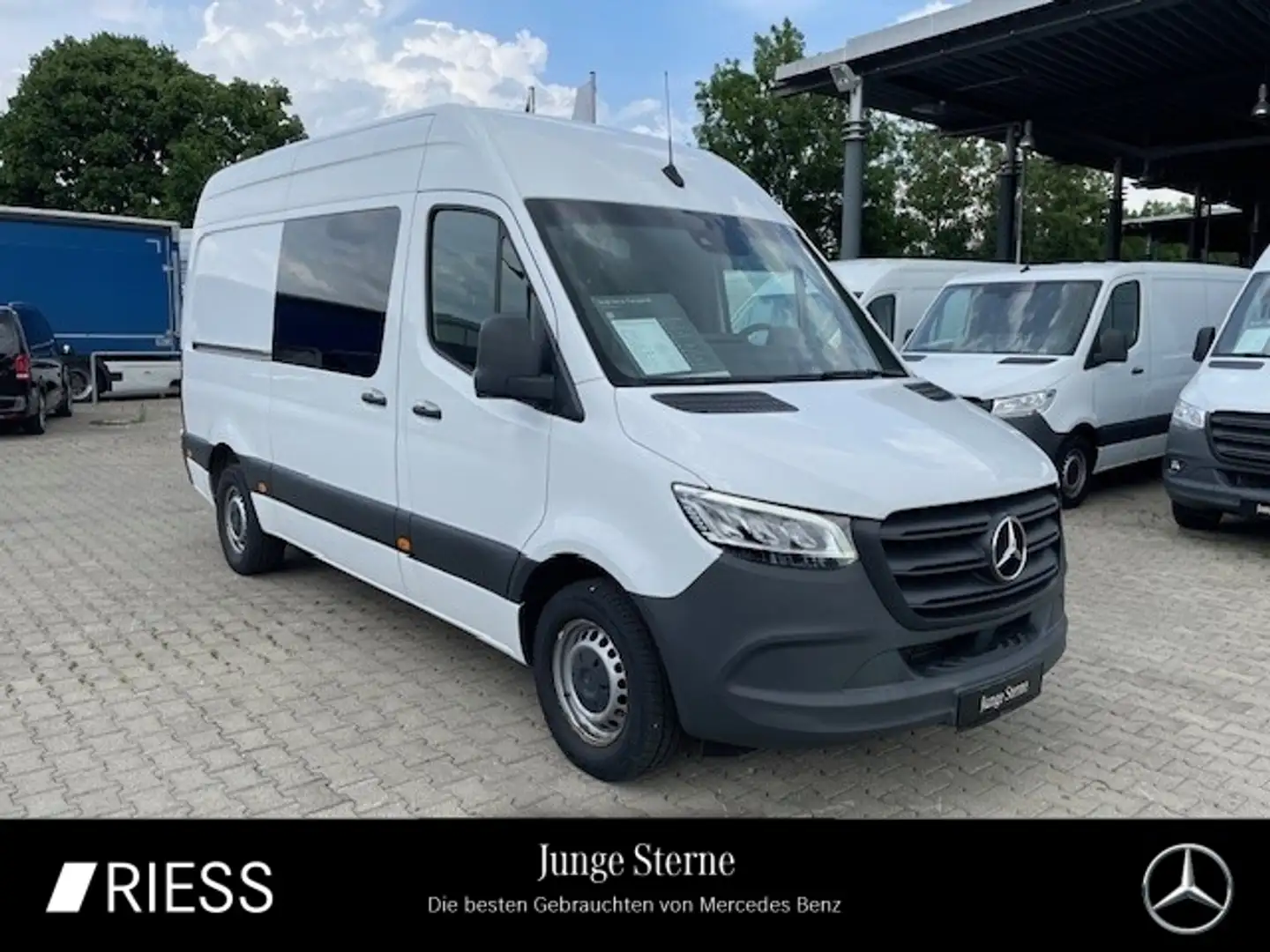 Mercedes-Benz Sprinter 317 CDI KA / MBUX / Kamera / Klima / LED / Tempoma Bianco - 1