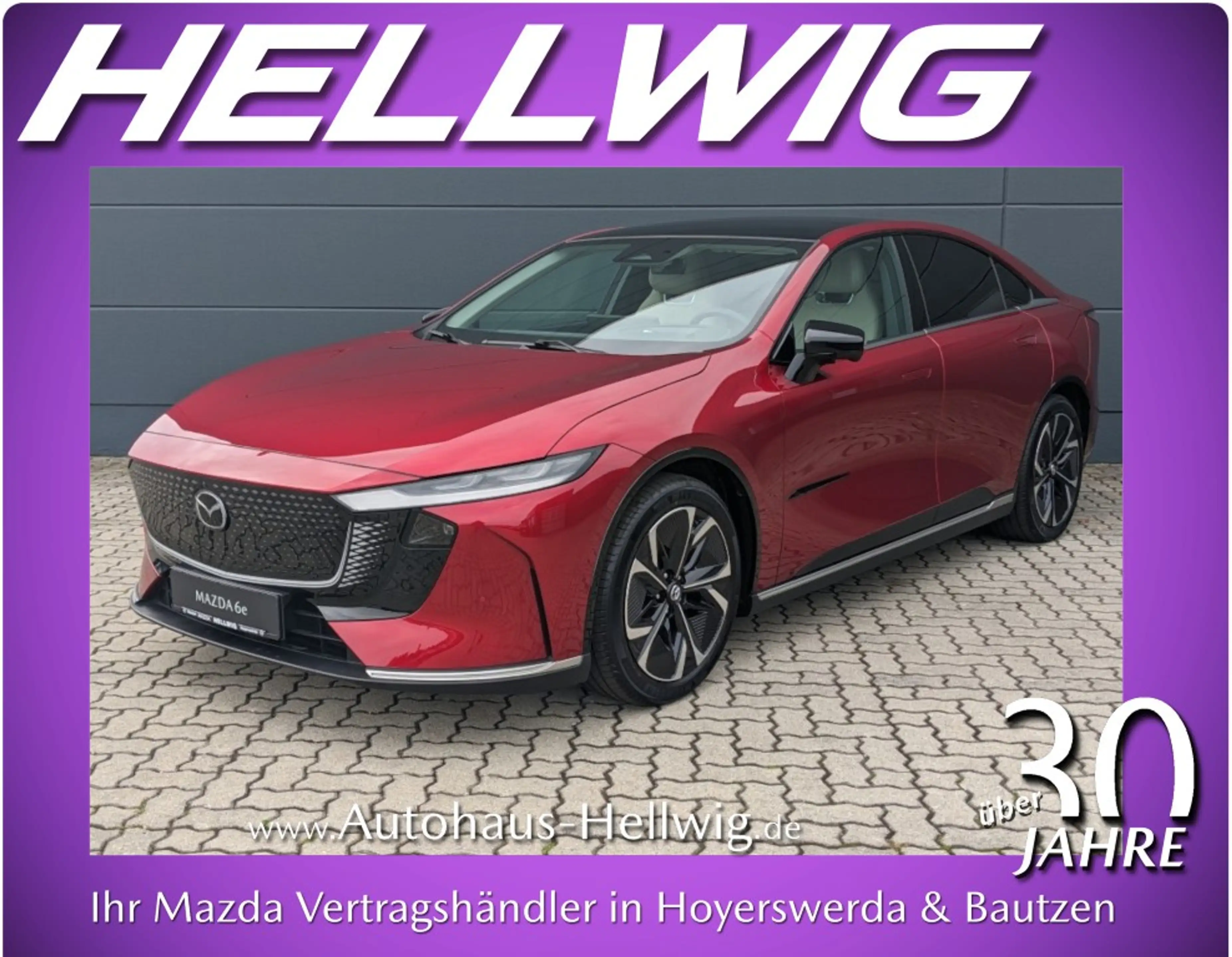 Mazda 6e EV (258PS) Takumi Leder Weiss Panodach NEU