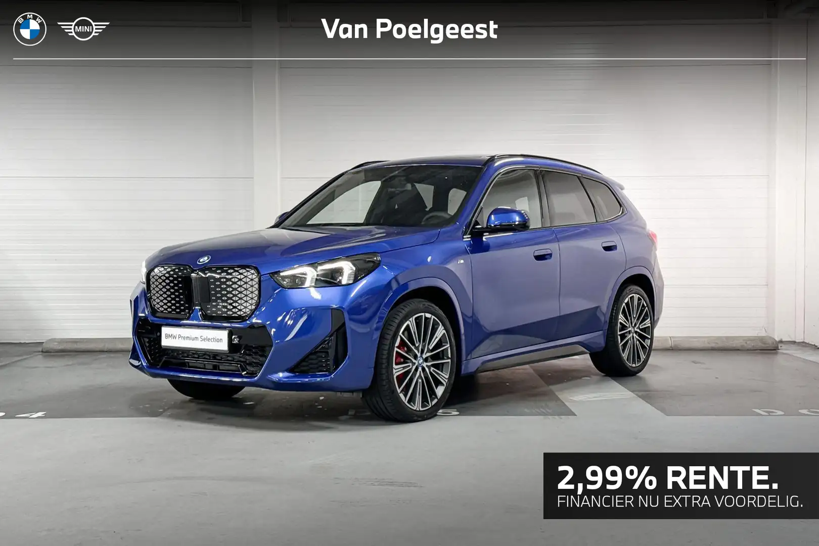 BMW iX1 eDrive20 M-Sport Pro | Premium Pack | Travel Pack Modrá - 1