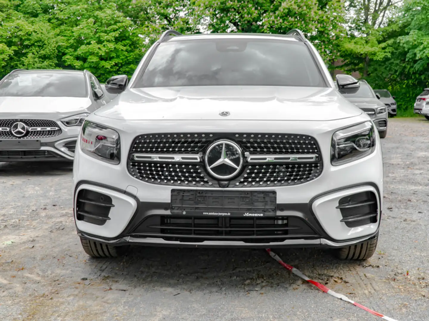 Mercedes-Benz GLB 220 d 4M AMG-Sport/Pano/Burm/AHK/Night/7Sitz Weiß - 2