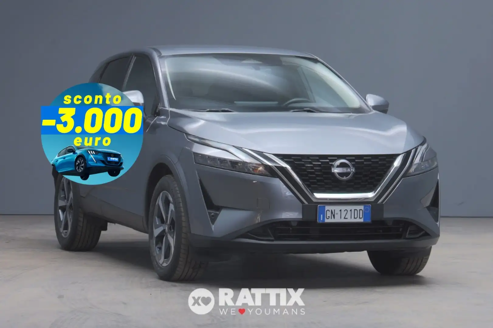 Nissan Qashqai 1.3 Mhev 158CV N-Connecta Xtronic Grigio - 1