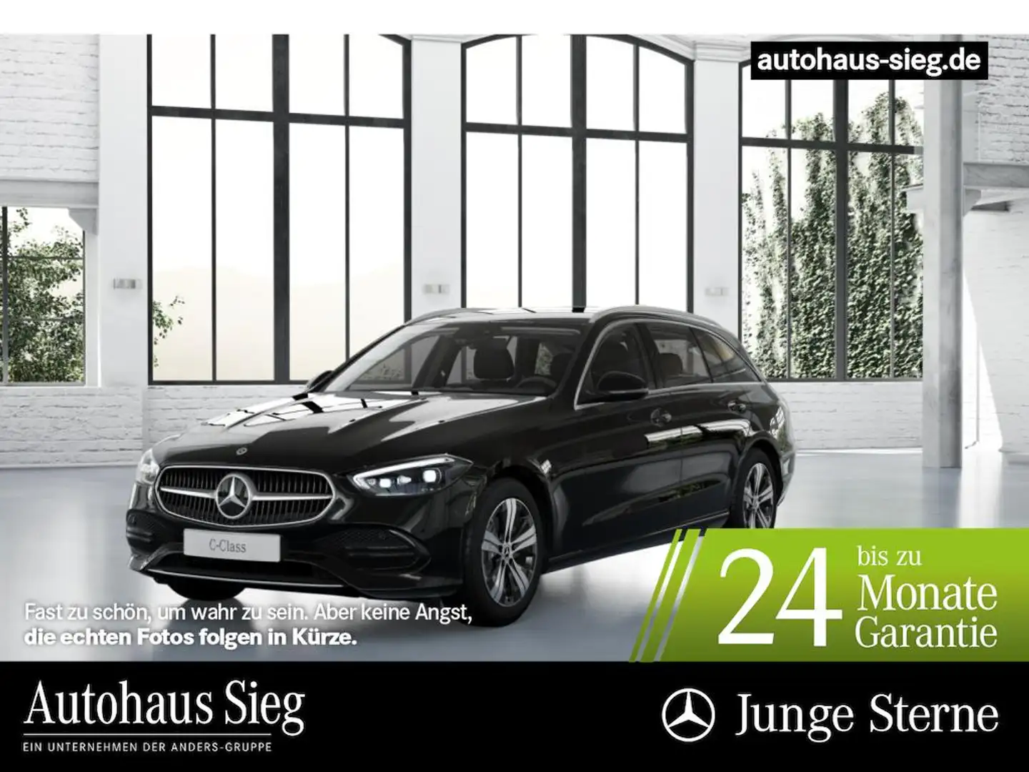 Mercedes-Benz C 200 d T Avantgarde+MBUX+DIGITAL+Kam+AHK+EASY-P Schwarz - 1