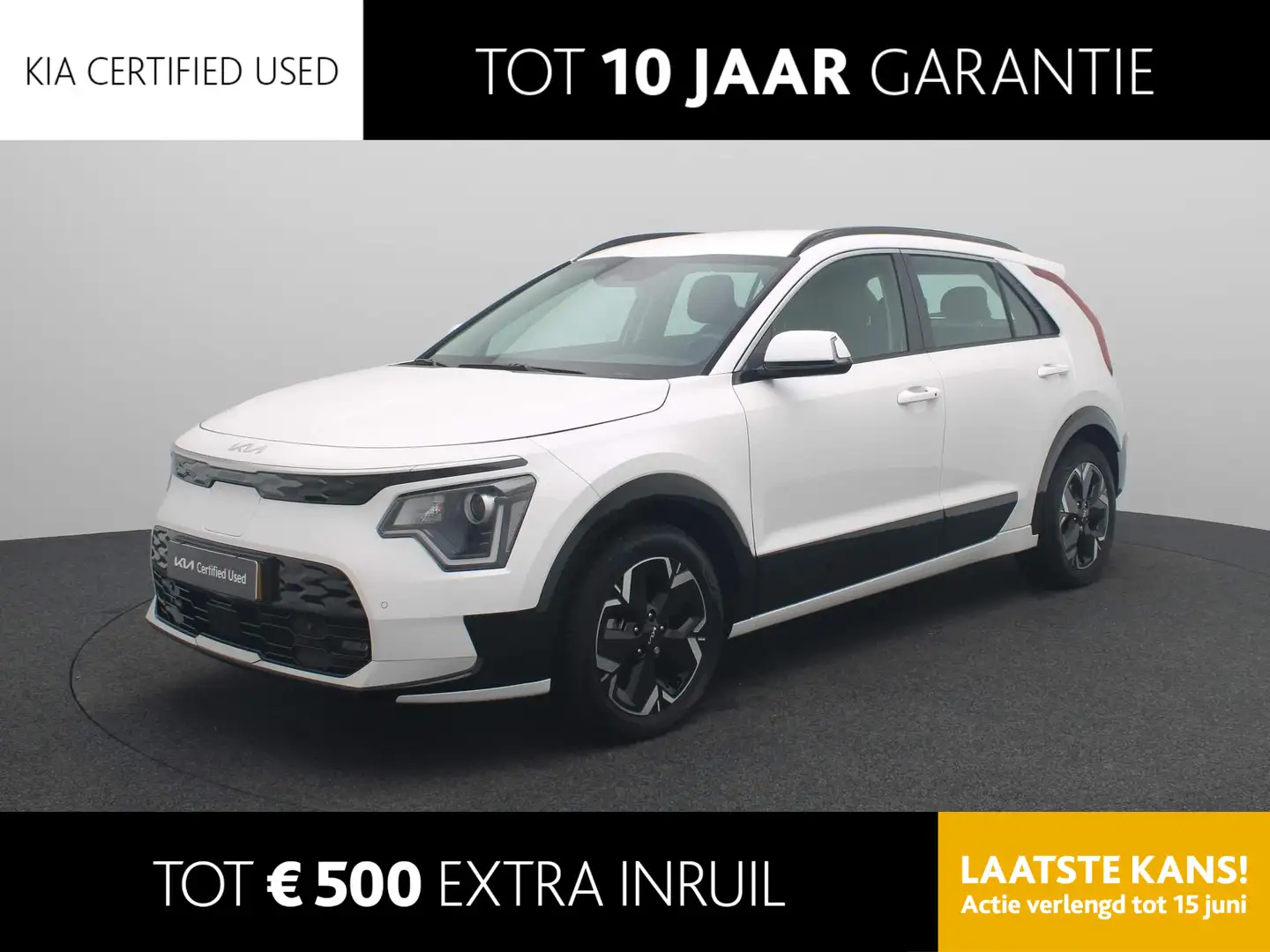 Kia e-Niro EV DynamicLine 64.8 kWh | 3-fase 11KW laden | Clim Bílá - 1
