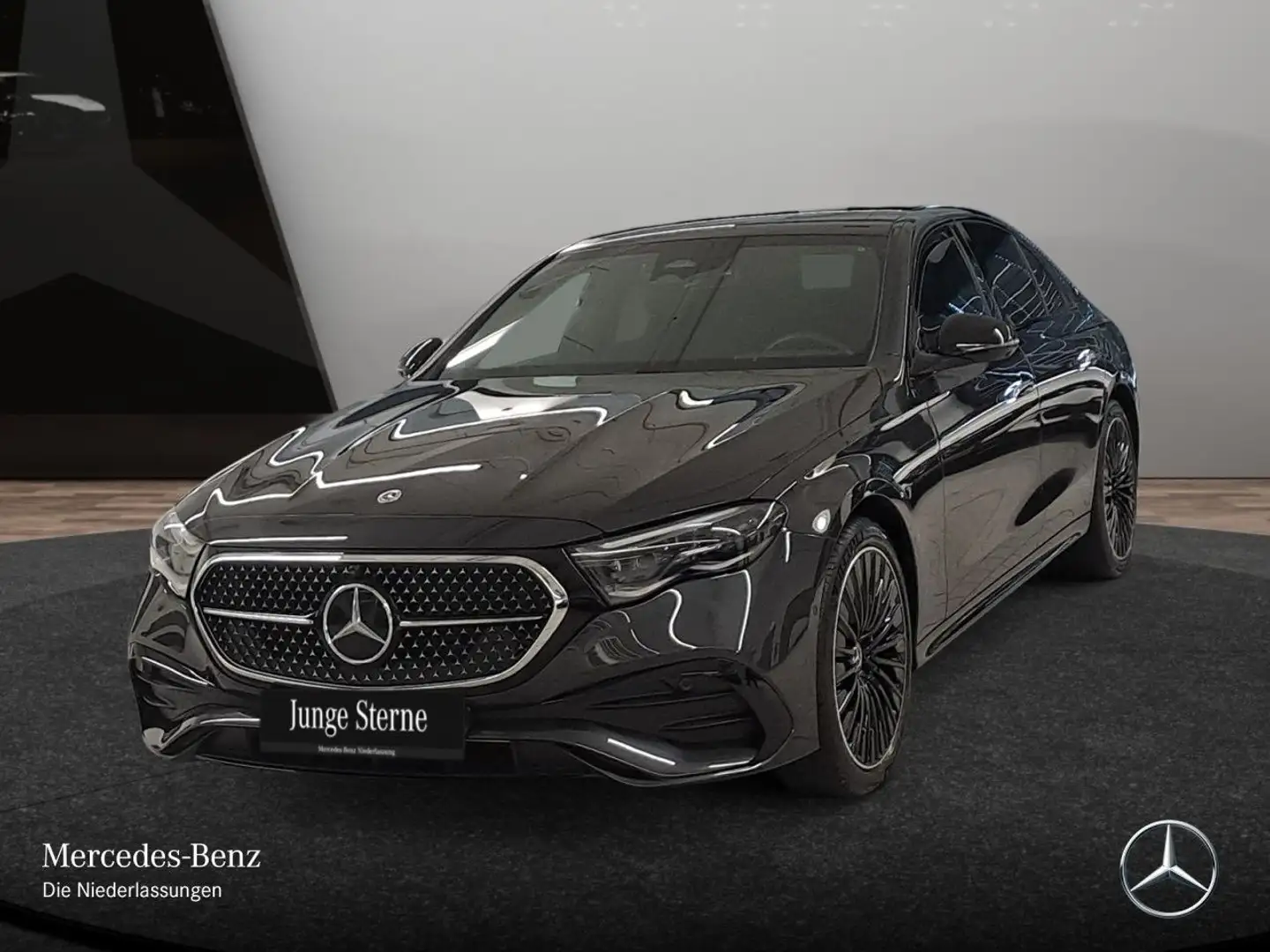 Mercedes-Benz E 300 e AMG 360° Airmat Distr+ AHK Night Totwinkel Grijs - 2