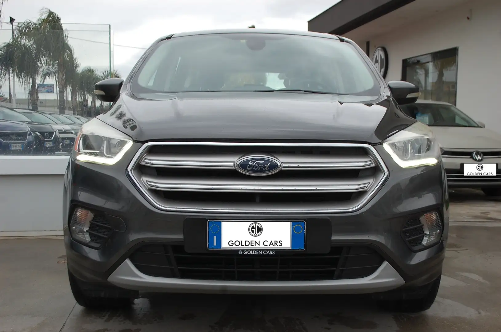 Ford Kuga 2.0 tdci 150CV Vignale Uff Italy Navi Led USB Clim Grigio - 2