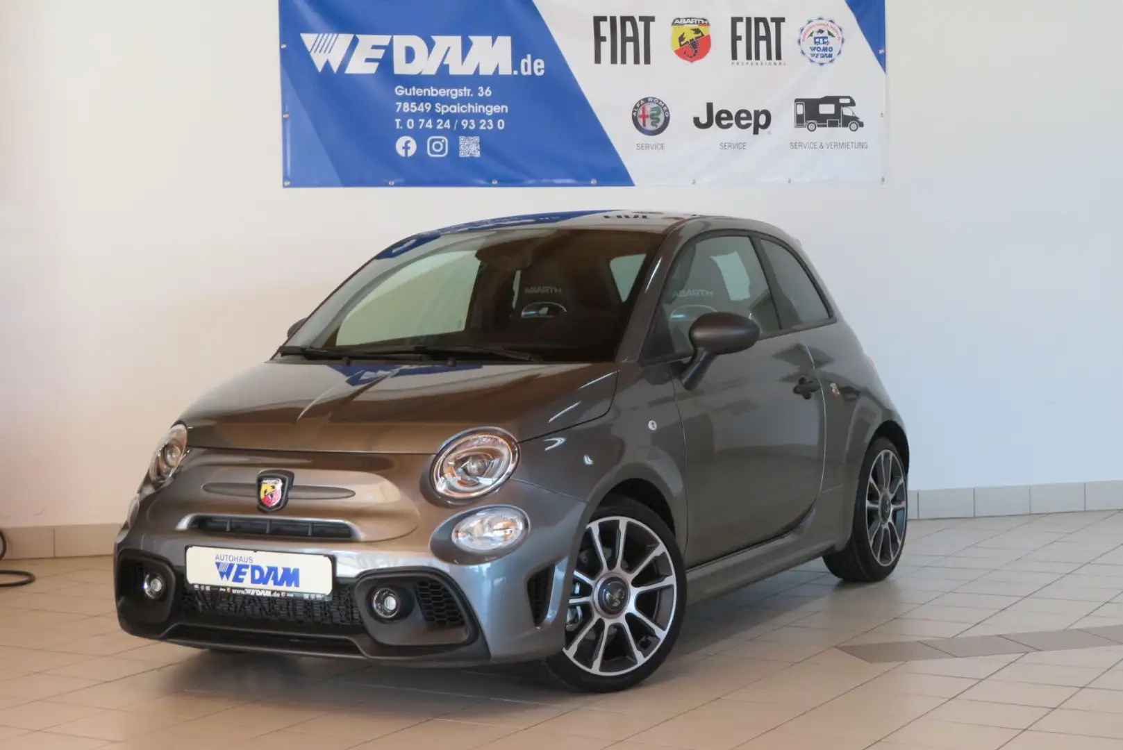 Abarth 595 Turismo 1.4 T-Jet 165PS *LEDER** Gri - 1