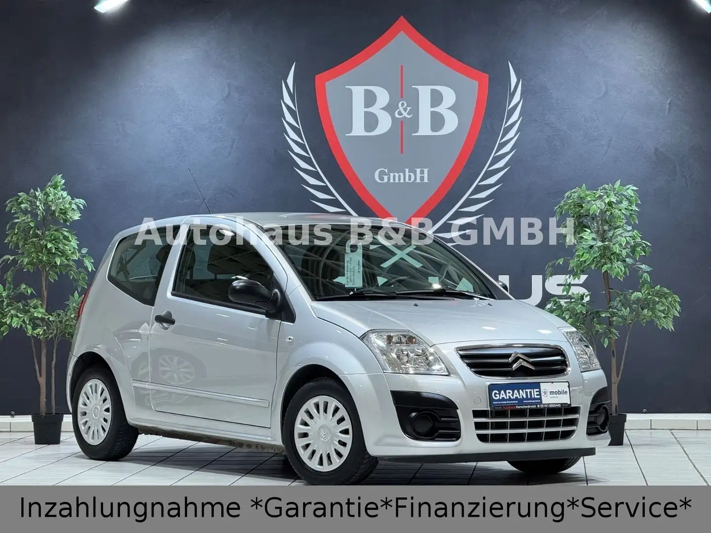 Citroen C2 Tonic 1.Hand*Scheckheft*Klima*nur.38TKM Szürke - 1