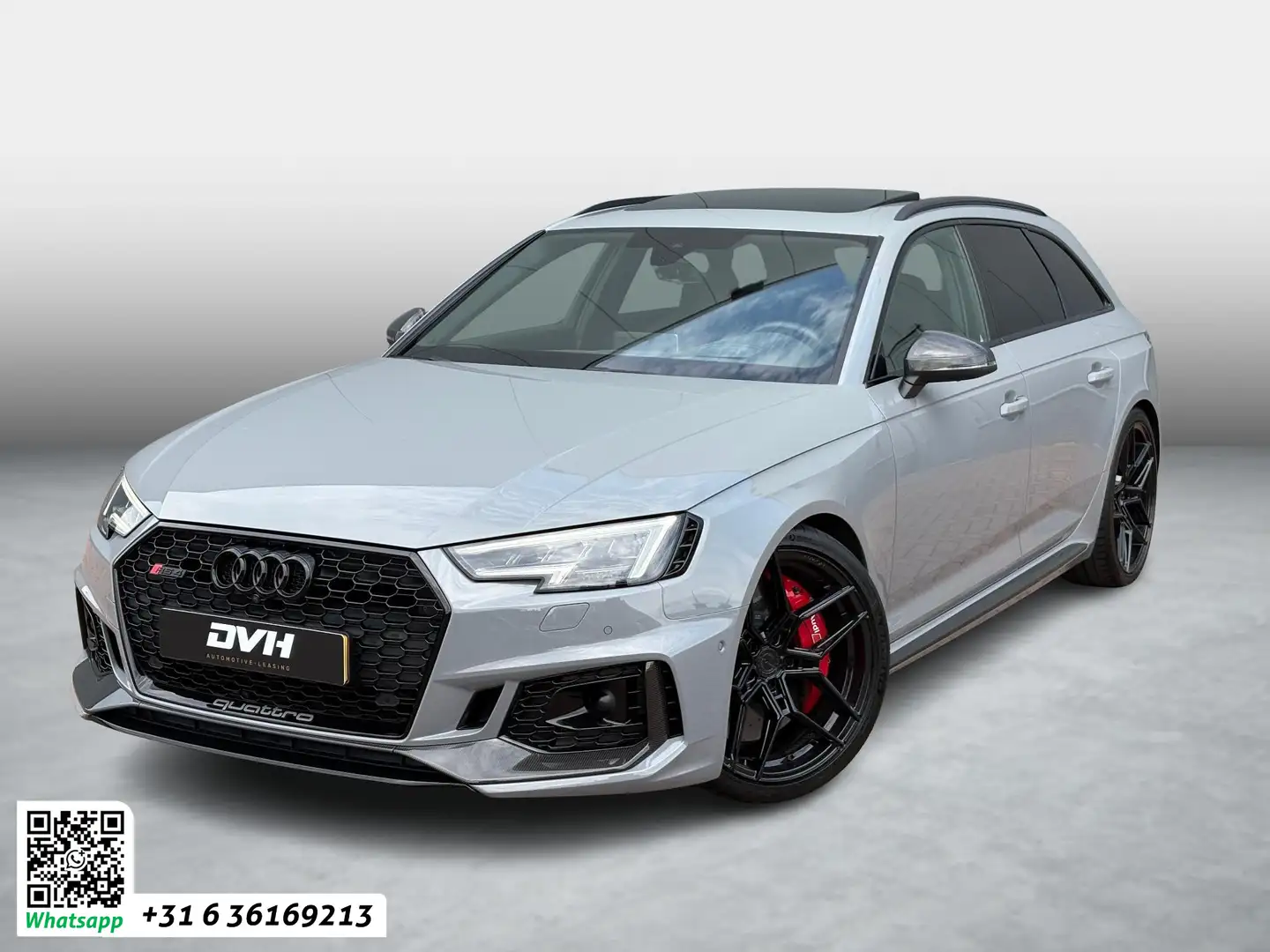 Audi RS4 A4 Avant 2.9 TFSI quattro Pro Line Plus Grijs - 1