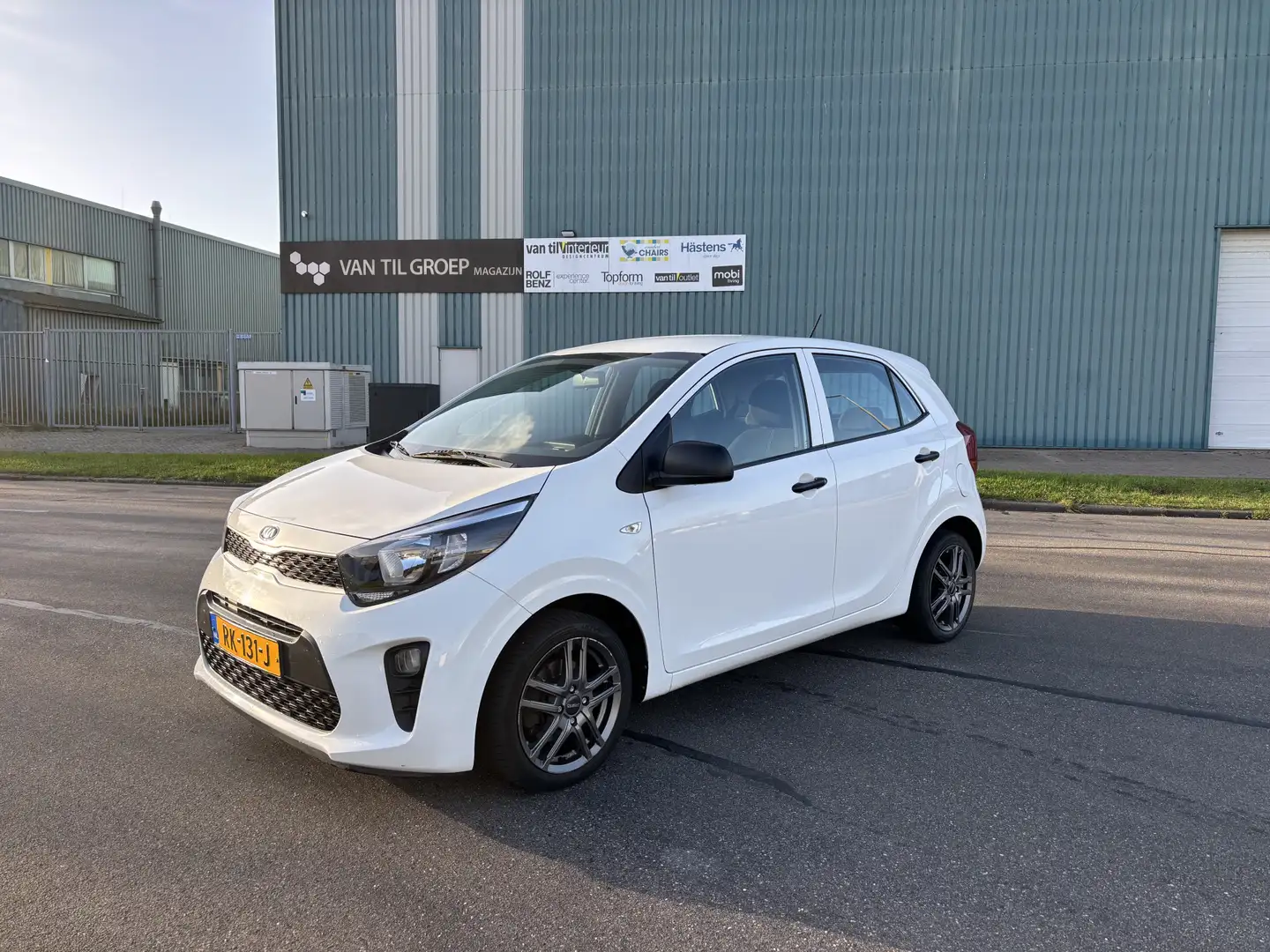 Kia Picanto 1.0i CVVT EconomyLine 5-Deurs 67 PK. Zuinige en ze Blanc - 1