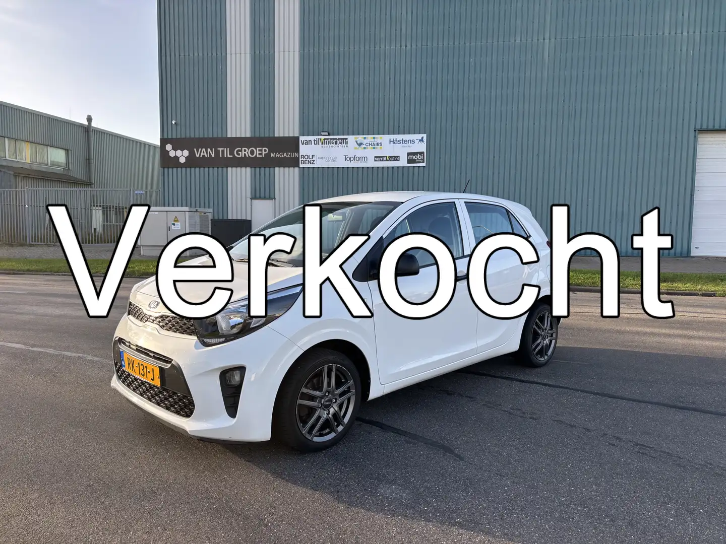 Kia Picanto 1.0i CVVT EconomyLine 5-Deurs 67 PK. Zuinige en ze Blanc - 1