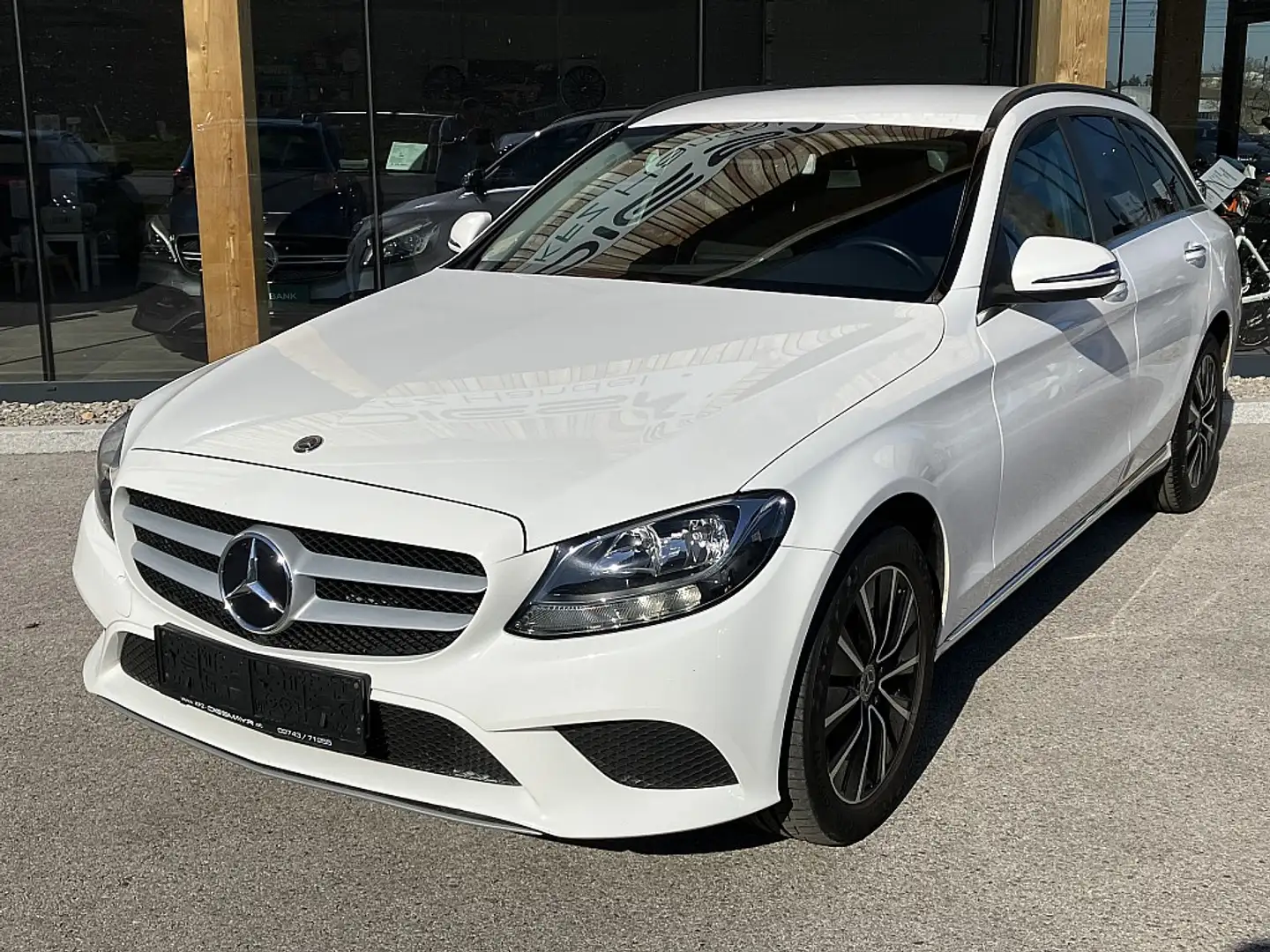 Mercedes-Benz C 200 d T Facelift Model Navi Tempomat Sportsitze Kamera Blanc - 1