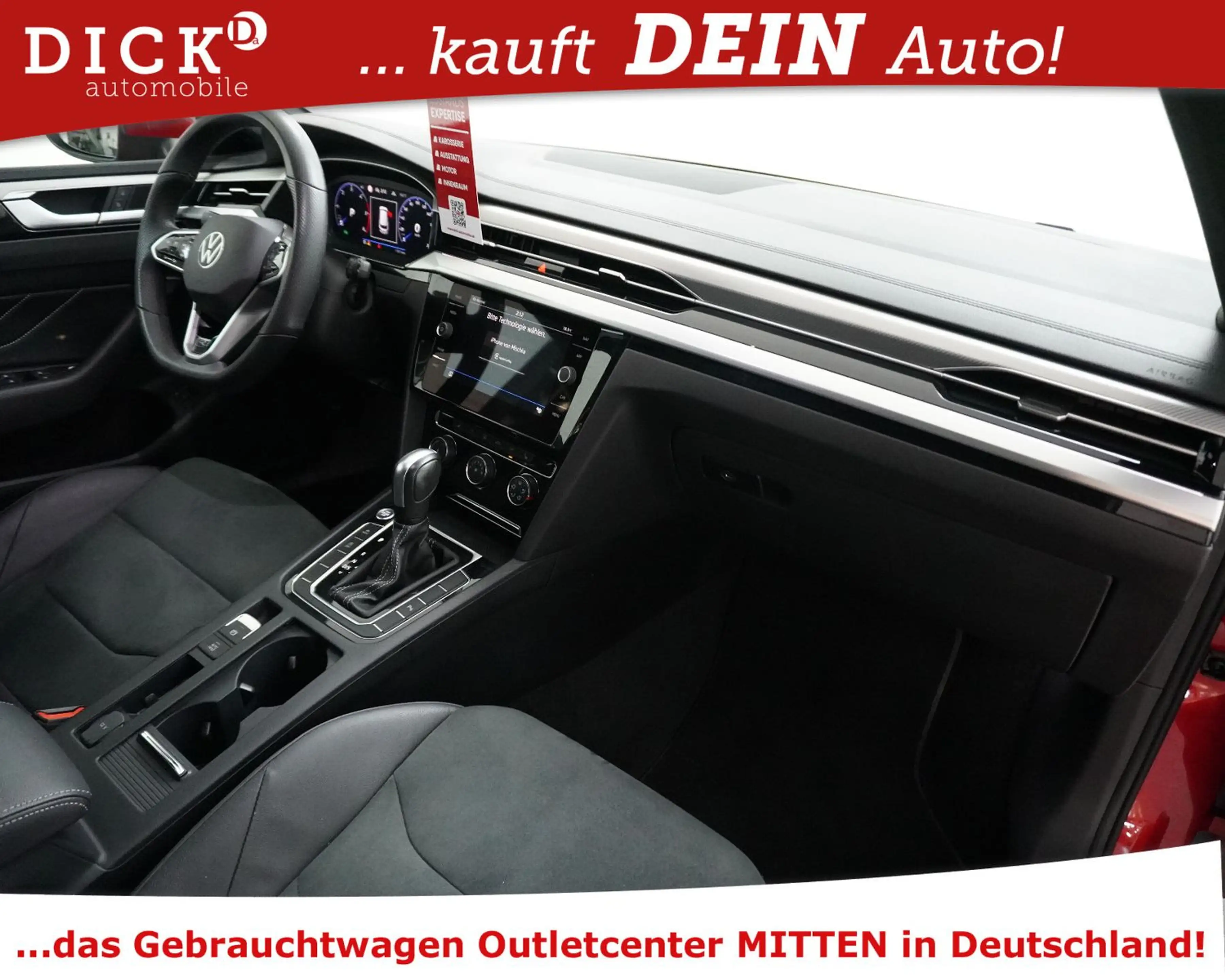 Volkswagen Arteon SB 2.0d 2X R-Line Sport VIRTU+ACC+LED+19" — photo 12