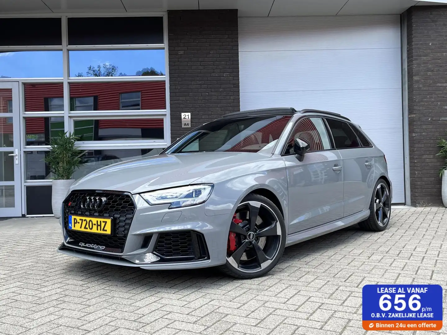 Audi RS3 2.5 TFSI RS3 quattro Pano| RS Stoelen| TOP STAAT Grau - 1
