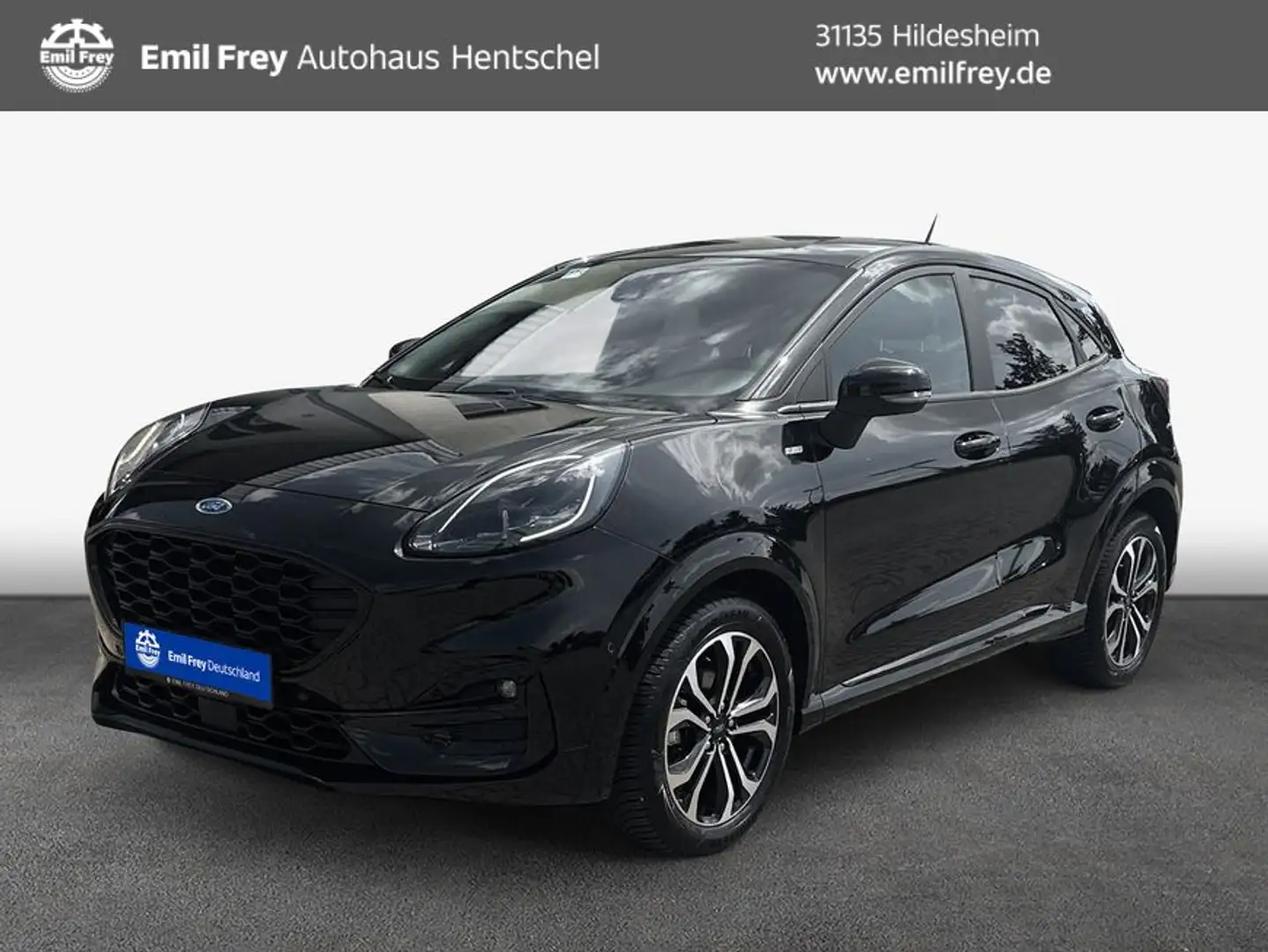 Ford Puma 1.0 EcoBoost Hybrid Aut. ST-LINE Schwarz - 1