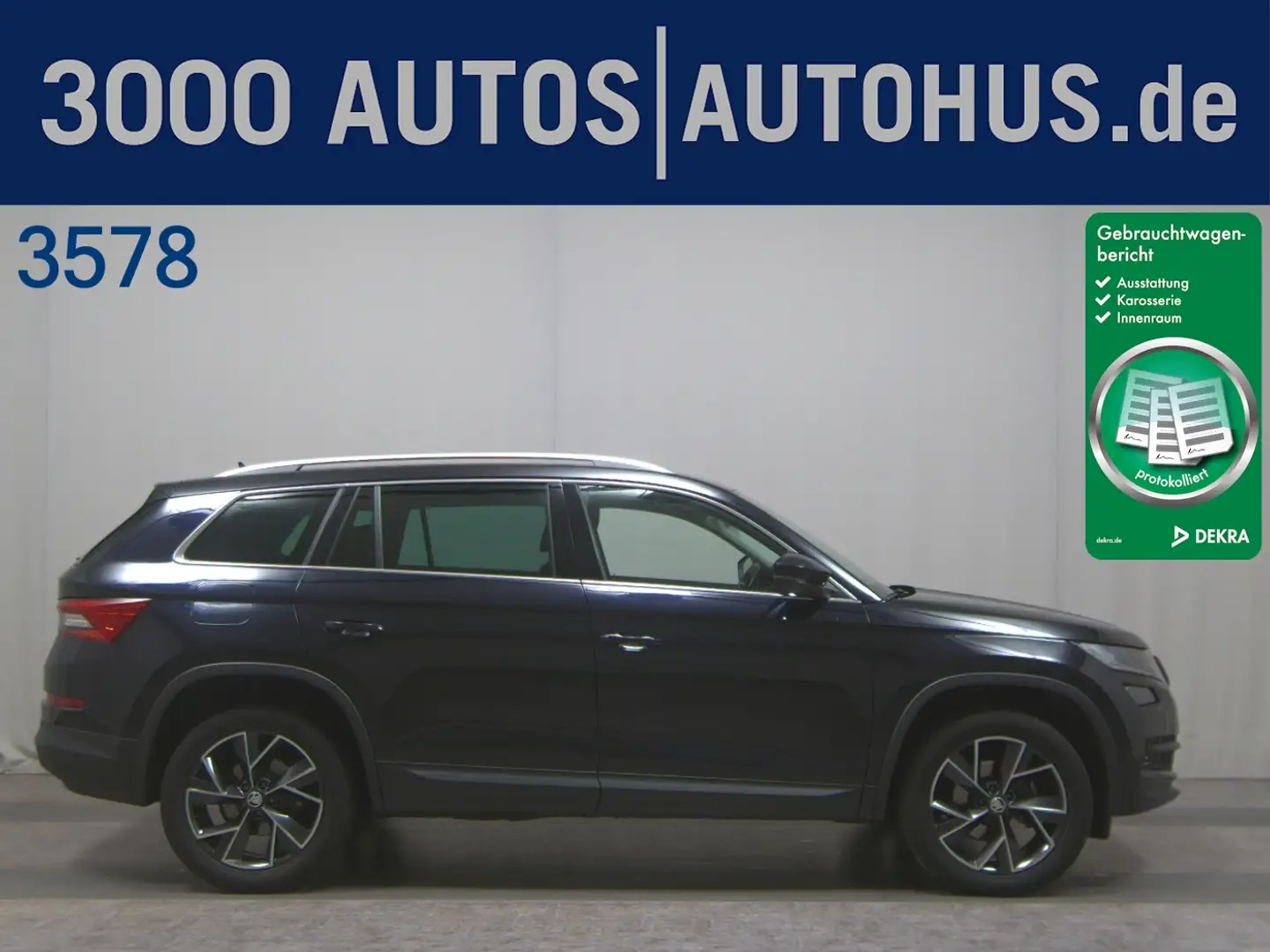 Skoda Kodiaq 1.5 TSI Style Leder Navi LED RFK Schwarz - 1