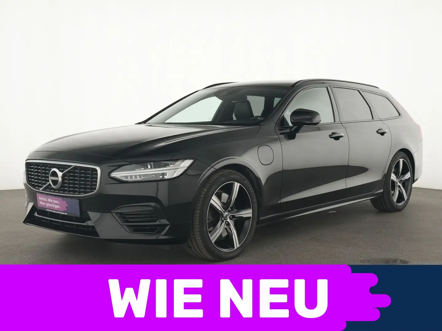 Volvo V90 T8 R Design Navi|Kamera|AHK|SHZ|CarPlay|LED Negro - 1