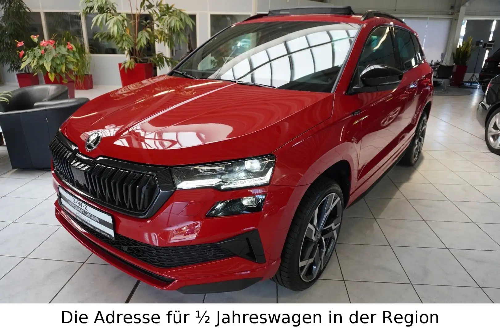 Skoda Karoq Sportline 1.5 TSI DSG*AHK*Pano*Kamera*ACC* Rosso - 1