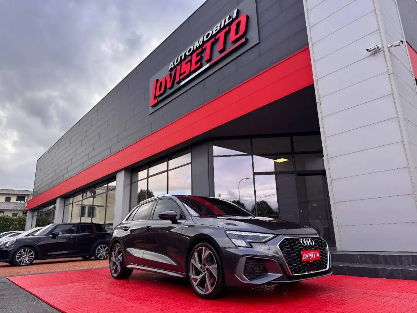 Audi A3 35 2.0 tdi S line Edition s-tronic Gris - 1