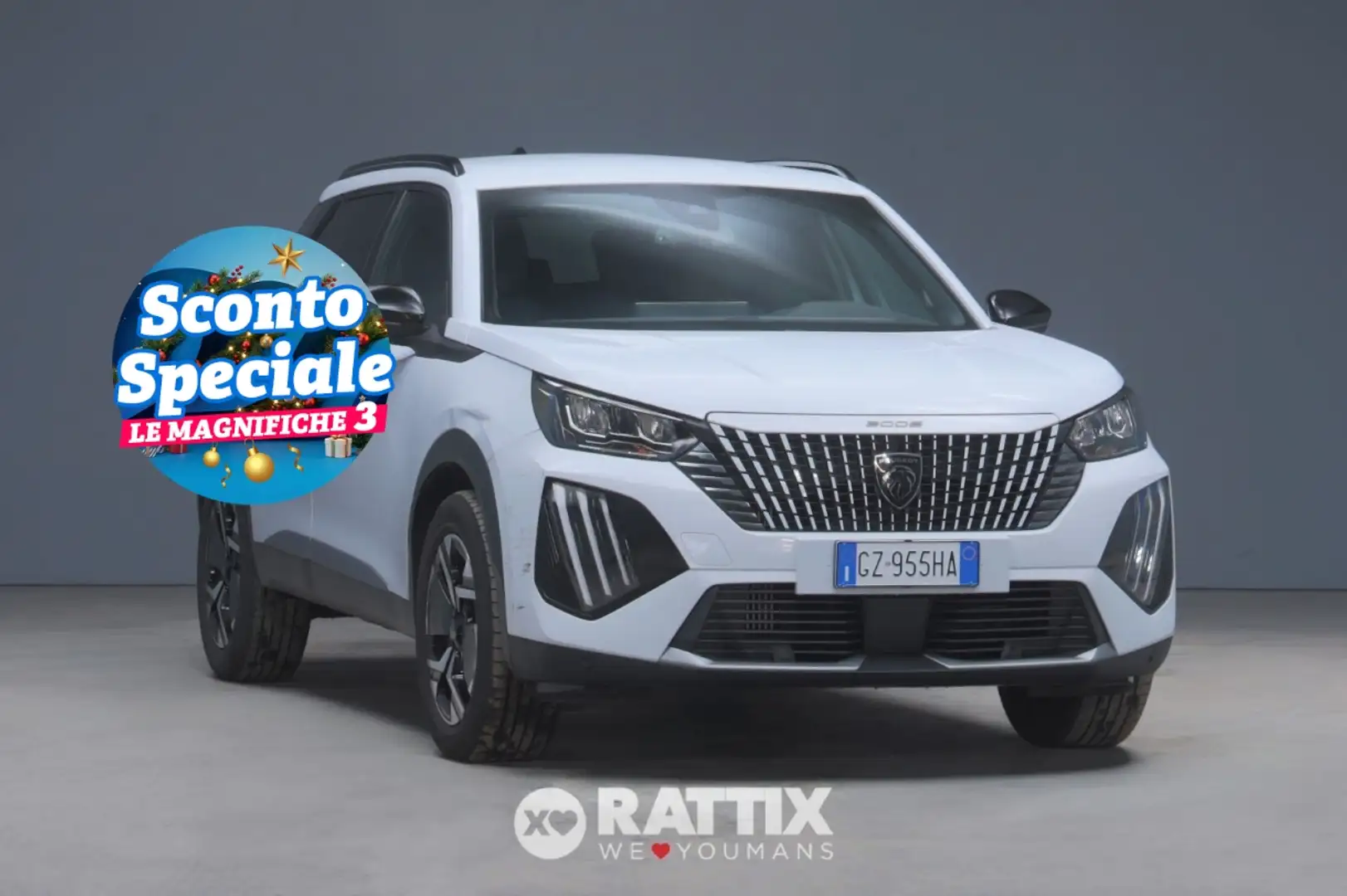 Peugeot 2008 1.2 Puretech 100CV Allure Bianco - 1