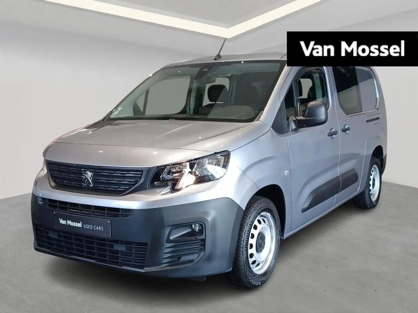 Peugeot Partner 1.2 PureTech automaat dubbel cabine Zilver - 1