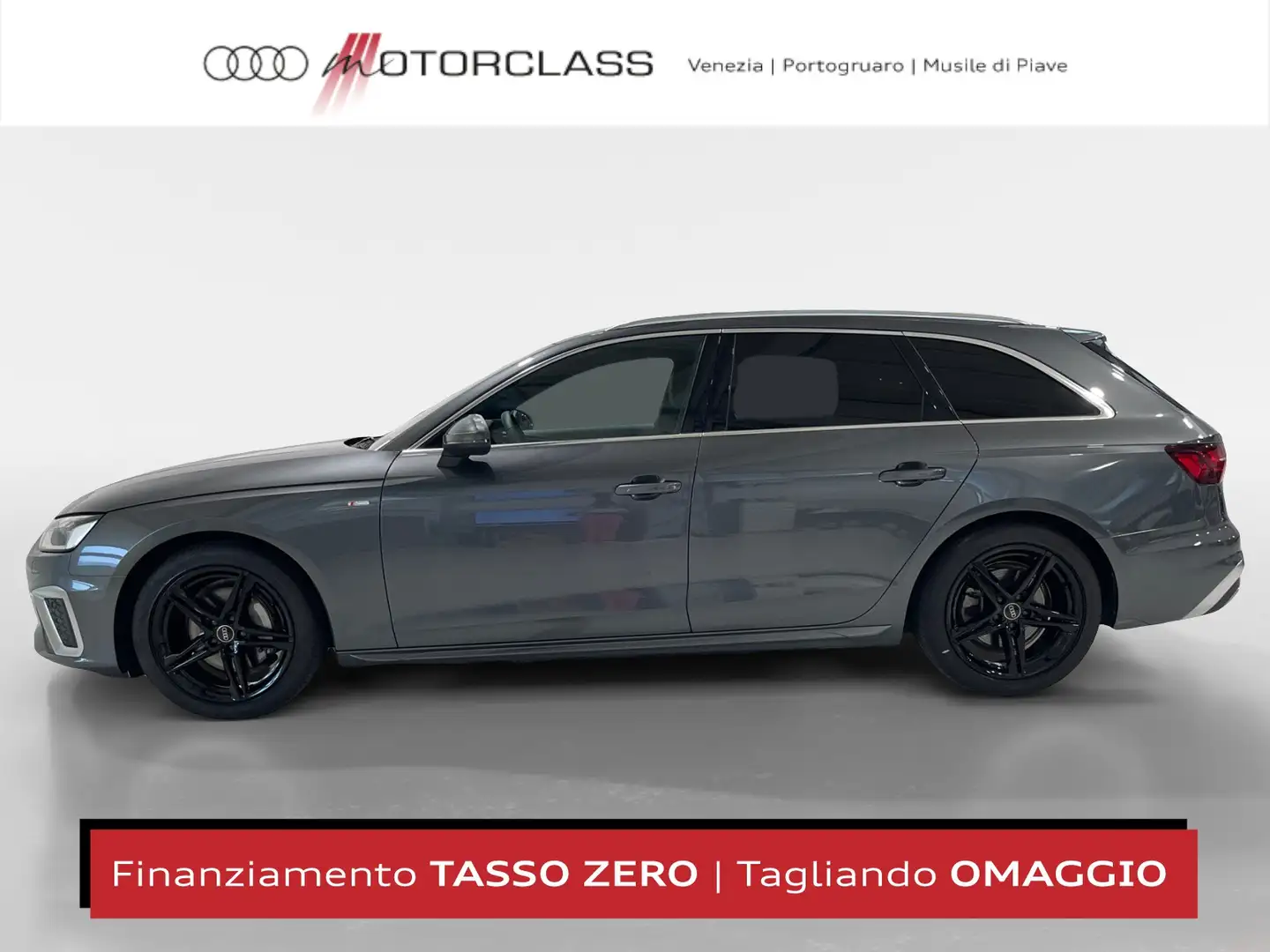 Audi A4 avant 40 2.0 tdi mhev 204cv s line edition quattro Gris - 2