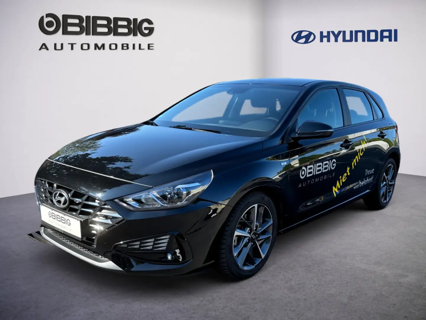 Hyundai i30 1.0T Trend Mild-Hybrid PDC SHZ KAMERA Negru - 1