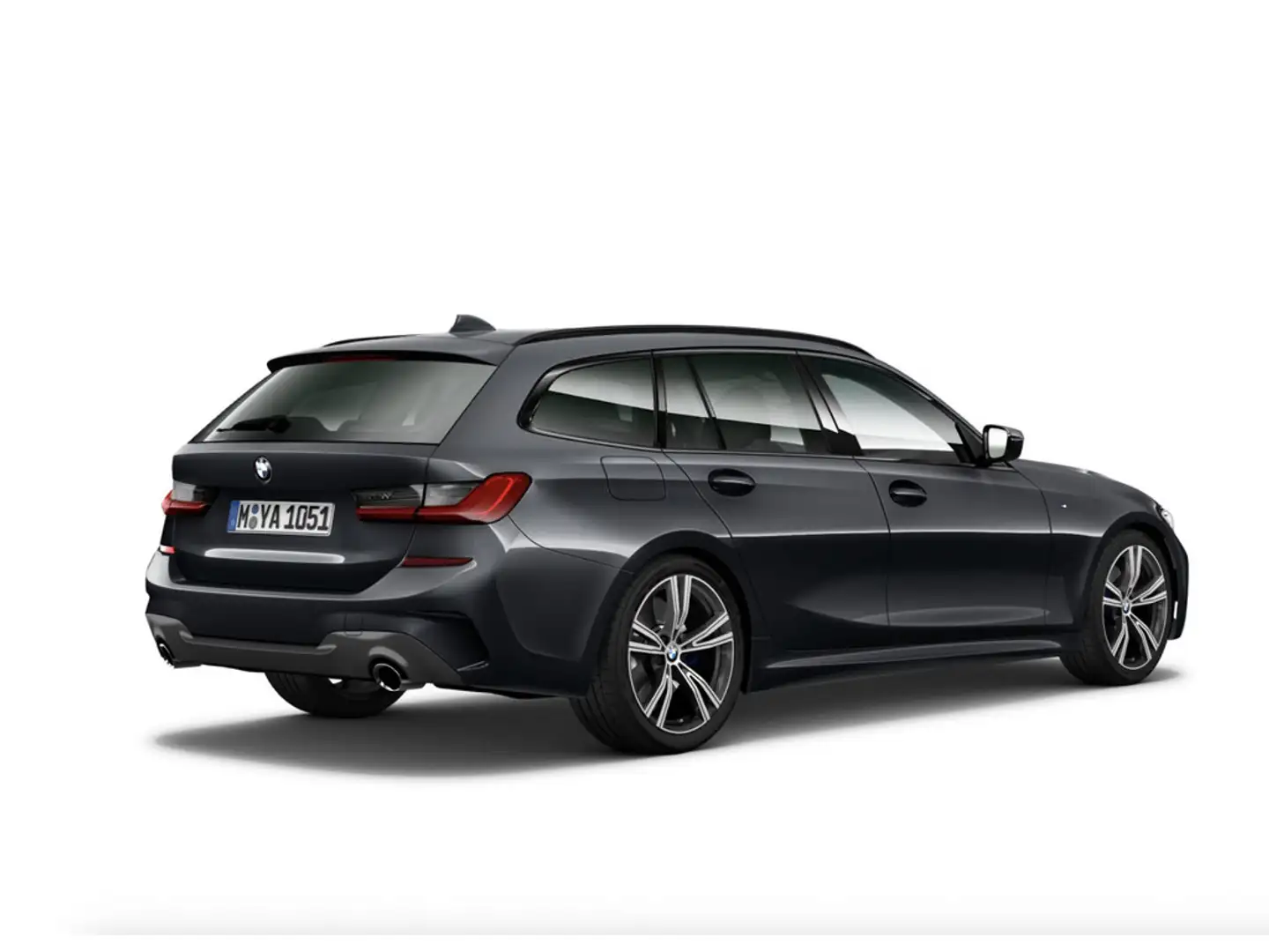 BMW 330 i Touring M-Sport LED NAVI H/K SHZ PDC Grau - 2