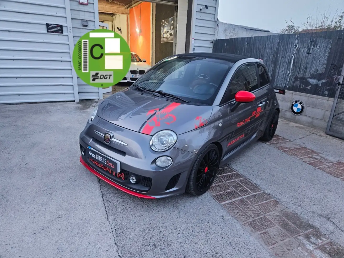 Abarth 595C 1.4T JET COMPETIZIONE SECUENCIAL Gris - 1