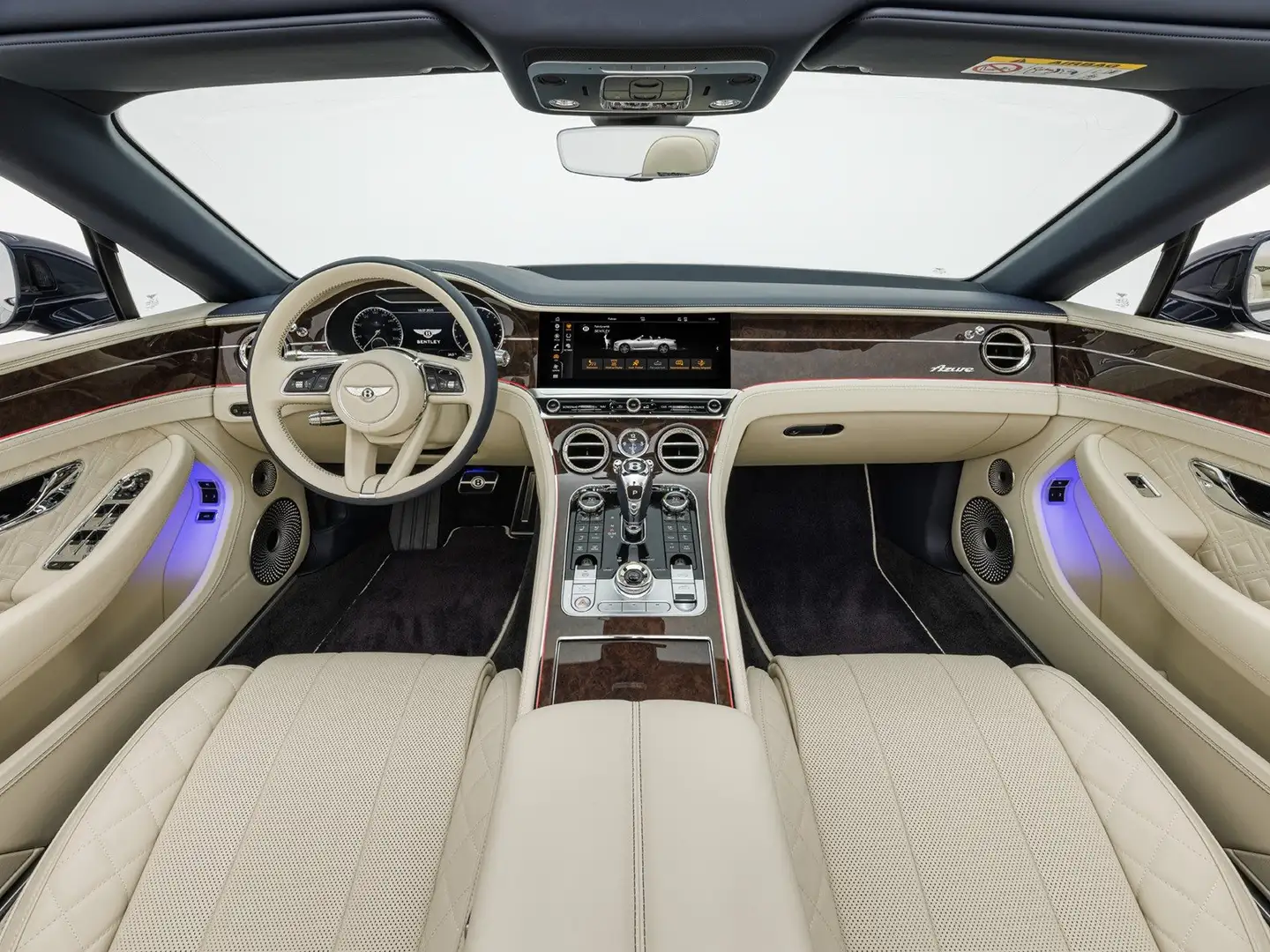 Bentley Continental GTC Azure V8 Blau - 2