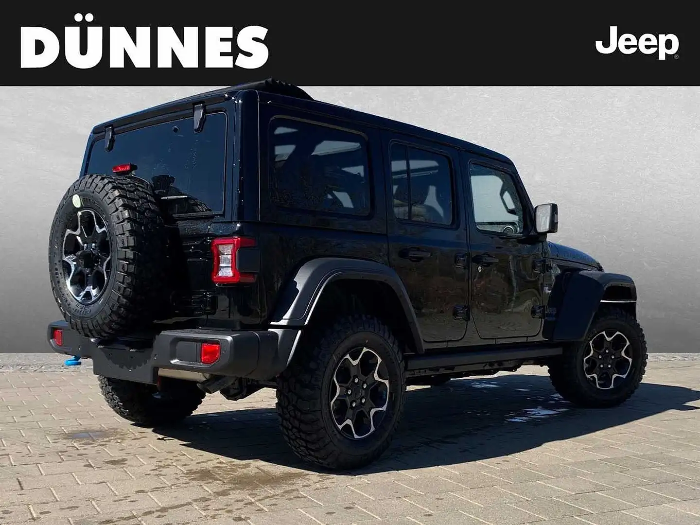 Jeep Wrangler Rubicon 4xe elektrisches Soft Top Noir - 2