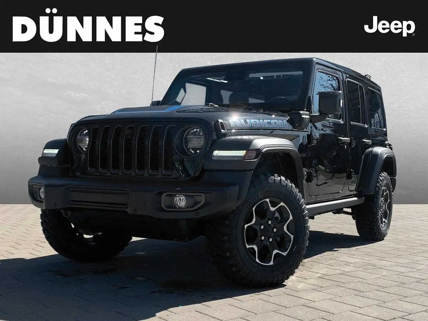 Jeep Wrangler Rubicon 4xe elektrisches Soft Top Noir - 1