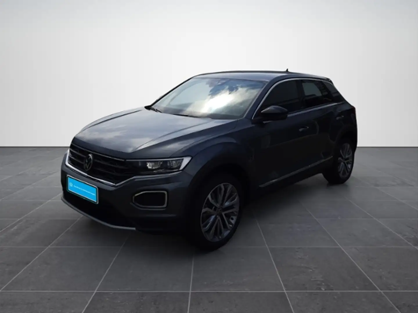 Volkswagen T-Roc 1.5 TSI DSG United LED/Sthz/Navi/Kamera Gris - 2