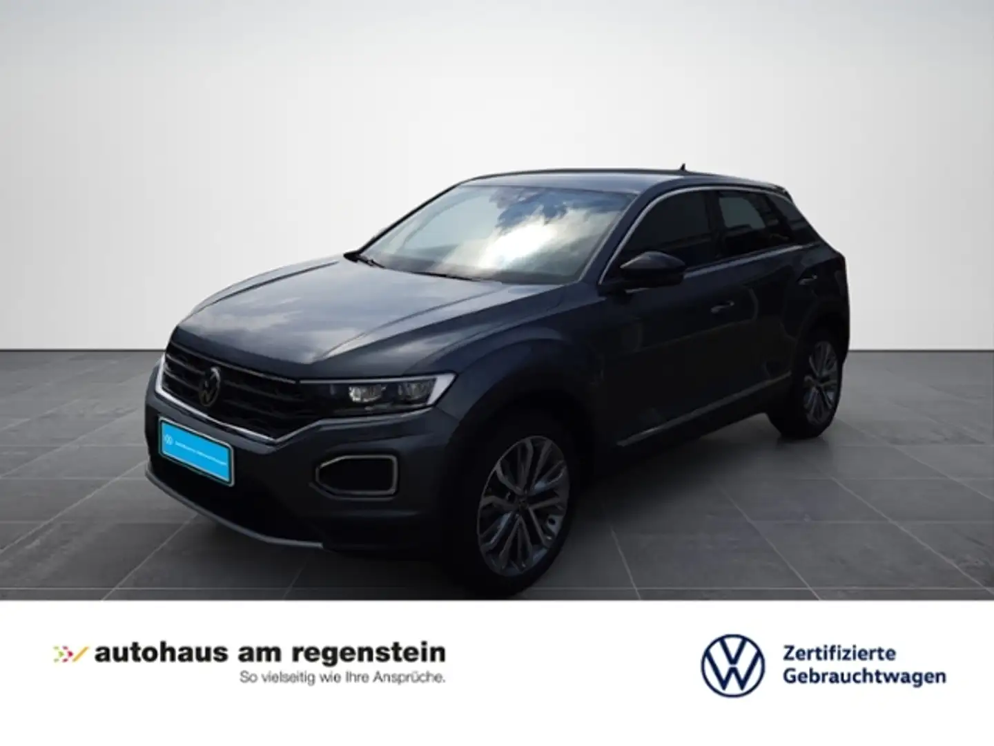 Volkswagen T-Roc 1.5 TSI DSG United LED/Sthz/Navi/Kamera Gris - 1