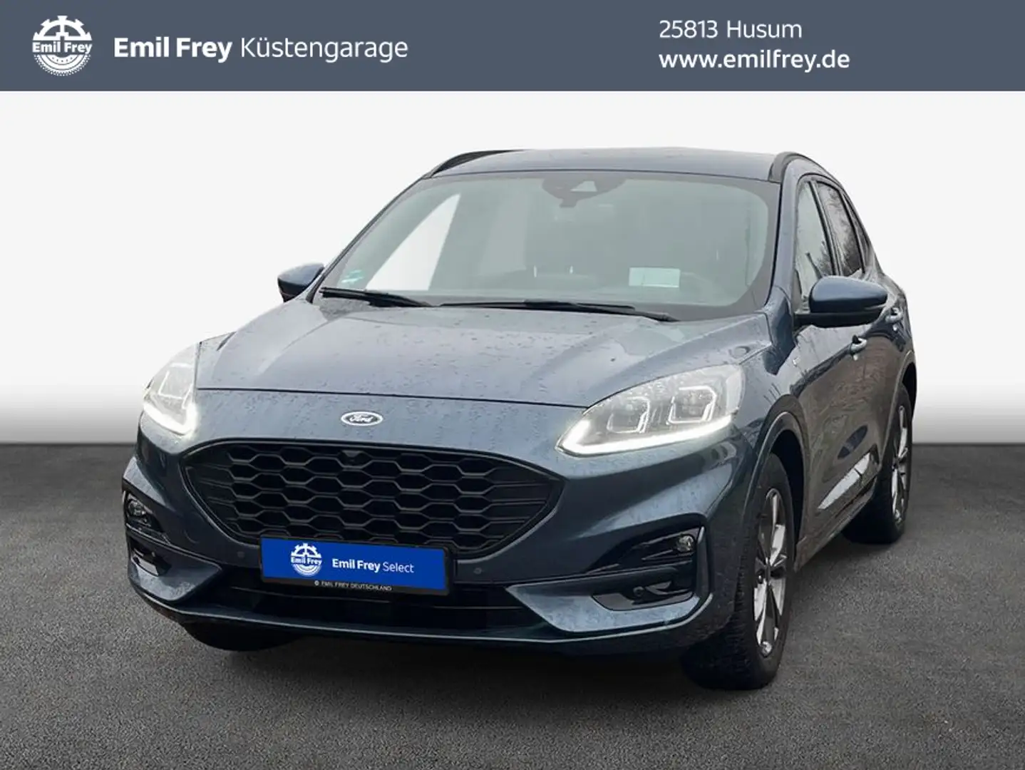 Ford Kuga 1.5 EcoBlue Aut. ST-LINE NAVI SHZ RFK AHK G Blau - 1