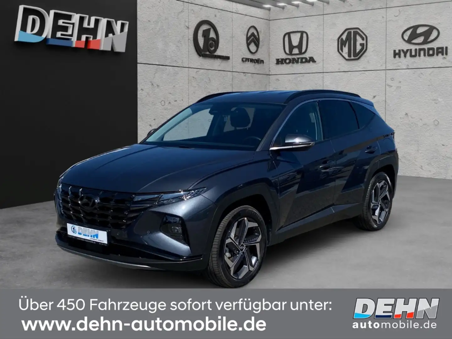 Hyundai TUCSON Plug-In-Hybrid 4WD Trend-/Assistenz-Paket Navi Dig Schwarz - 2