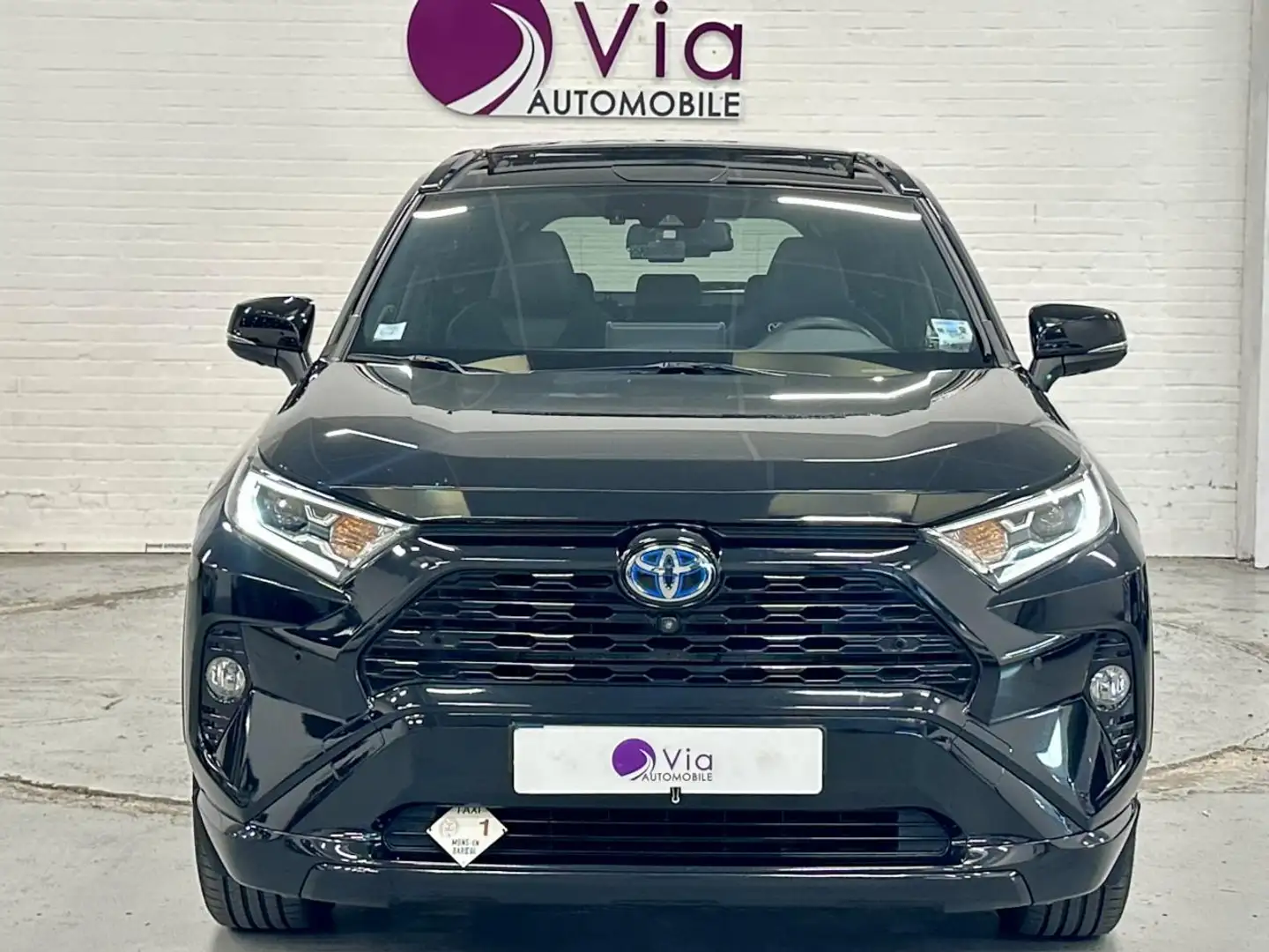 Toyota RAV 4 2WD 218ch BLACK EDITION / SUIVI TOYOTA / TOIT OUVRANT Noir - 2