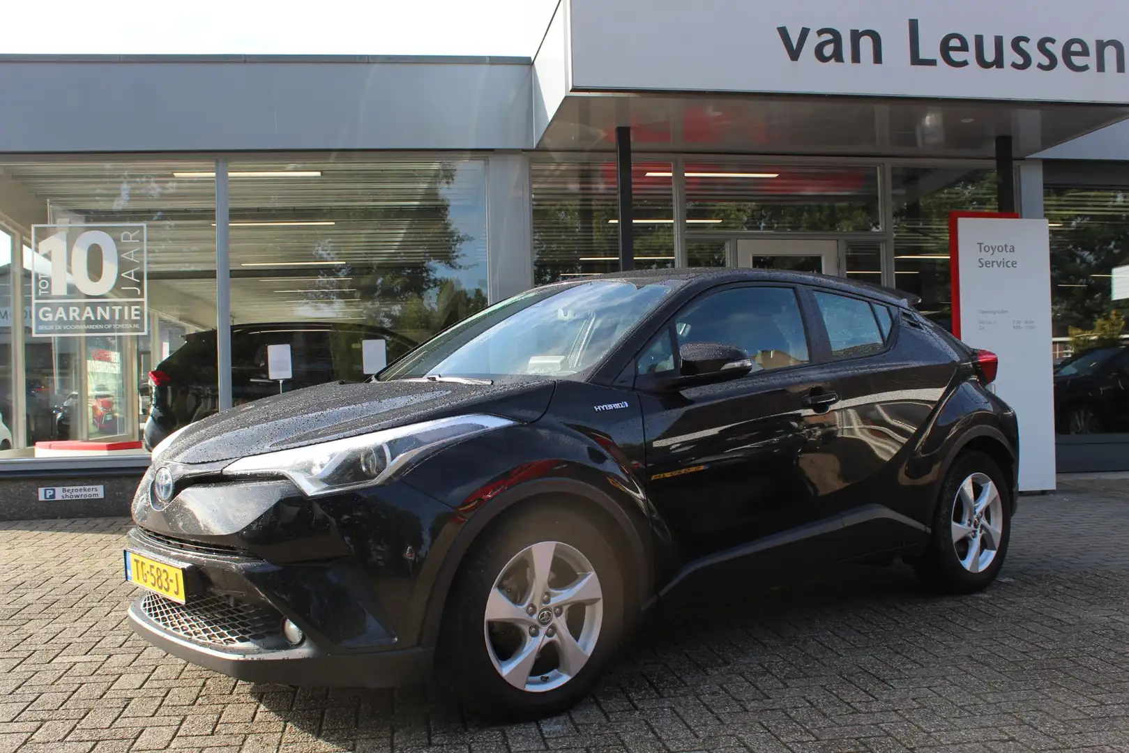 Toyota C-HR 1.8 HYBRID AFN-TREKHAAK AD-CRUISE CLIMA CAMERA BLU Schwarz - 1