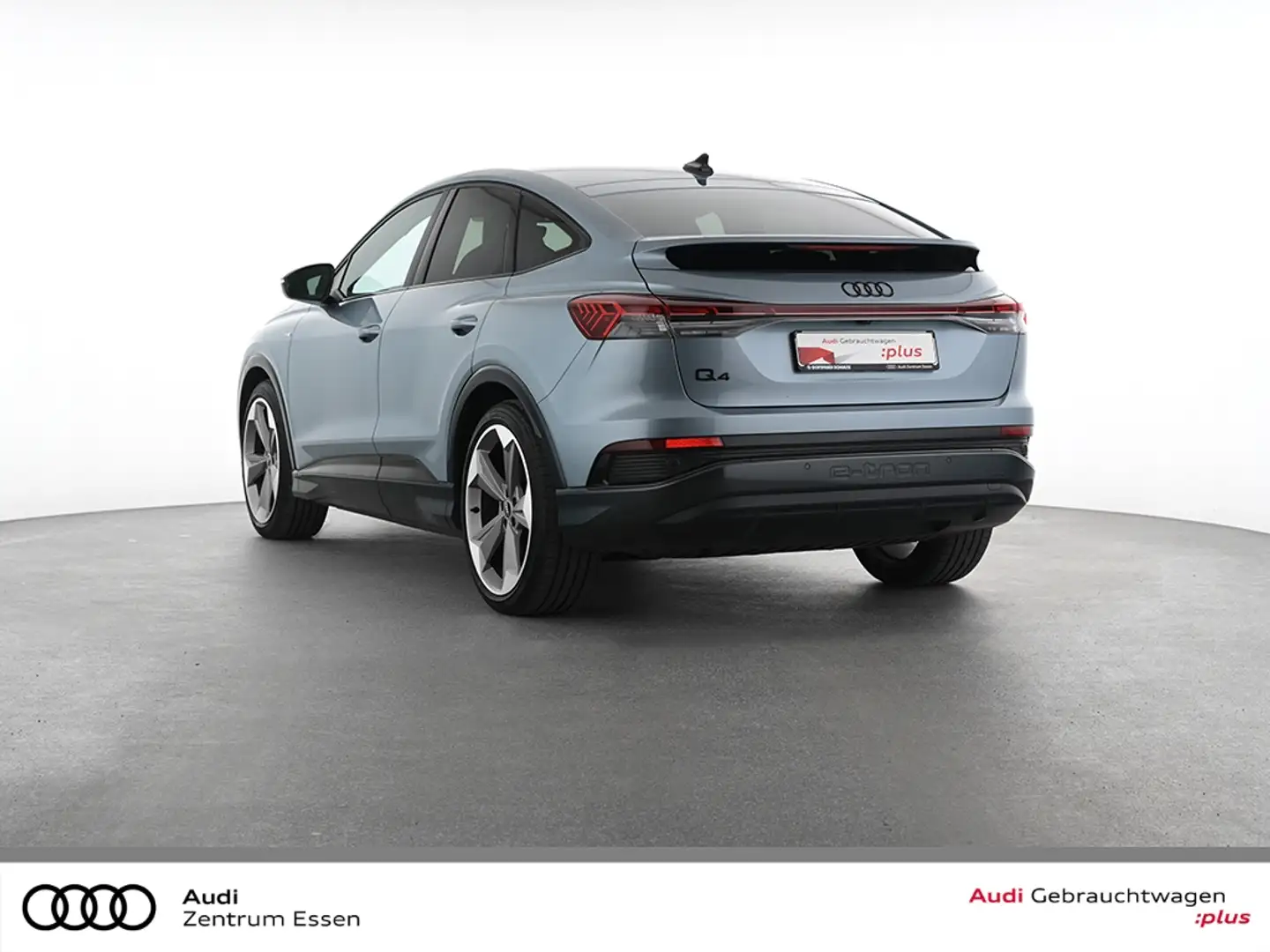 Audi Q4 e-tron Sportback 50 quattro S-LINE LED AHK NAV PLUS   SHZ Blau - 2