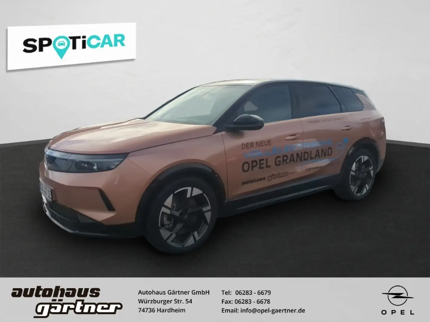 Opel Grandland 157kW GS HUD AD El. Panodach Navi Soundsystem 360 Bronze - 1