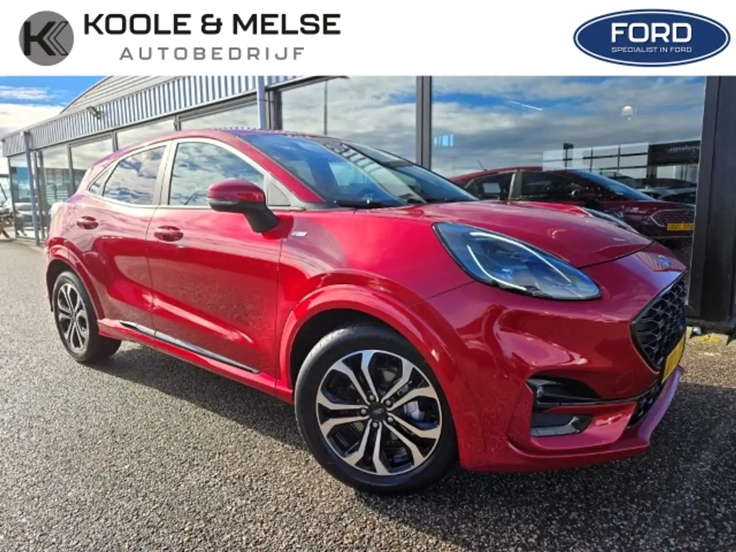 Ford Puma 1.0i Ecoboost Hybrid 125pk ST-Line, AUTOMAAT , win Rouge - 1