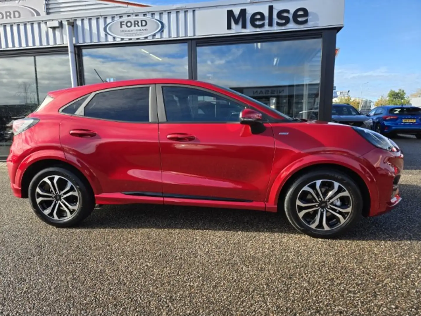 Ford Puma 1.0i Ecoboost Hybrid 125pk ST-Line, AUTOMAAT , win Rouge - 2