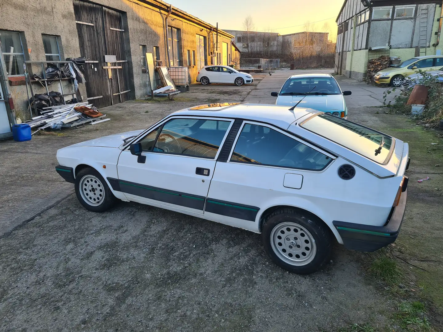 Alfa Romeo Alfasud Sprint Coupe 1.5 QV, Oldtimer, Boxermotor, 105 PS Weiß - 2