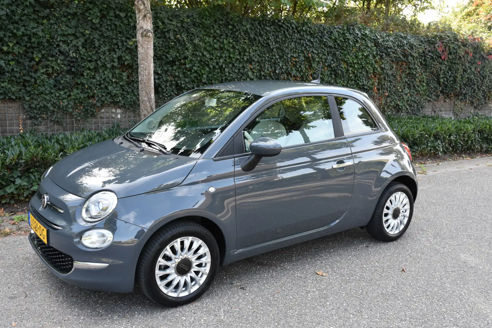 Fiat 500 1.0 Hybrid Lounge | CARPLAY | NAVI Gris - 2