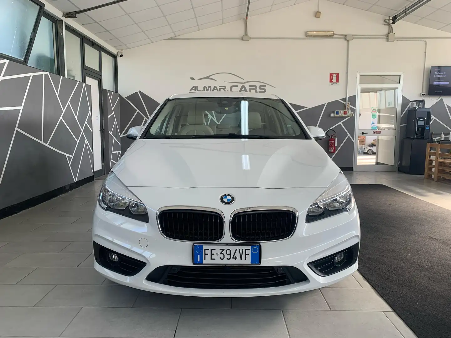 BMW 216 216d Active Tourer Blanc - 2
