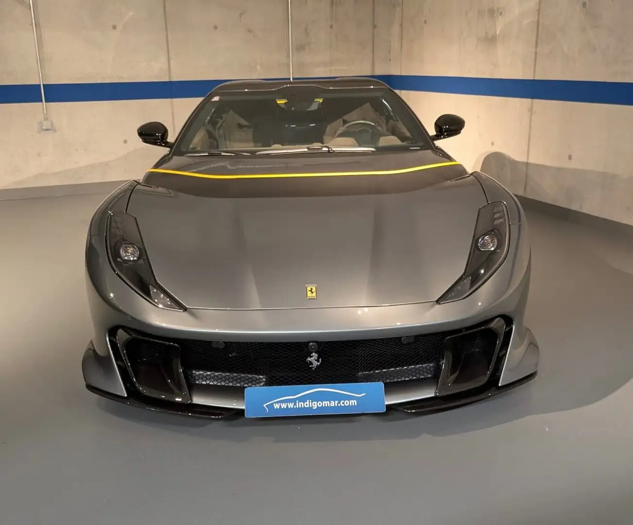 Ferrari 812 Competizione Aperta *FULL CARBON*AIRBRUSHED* Gris - 2