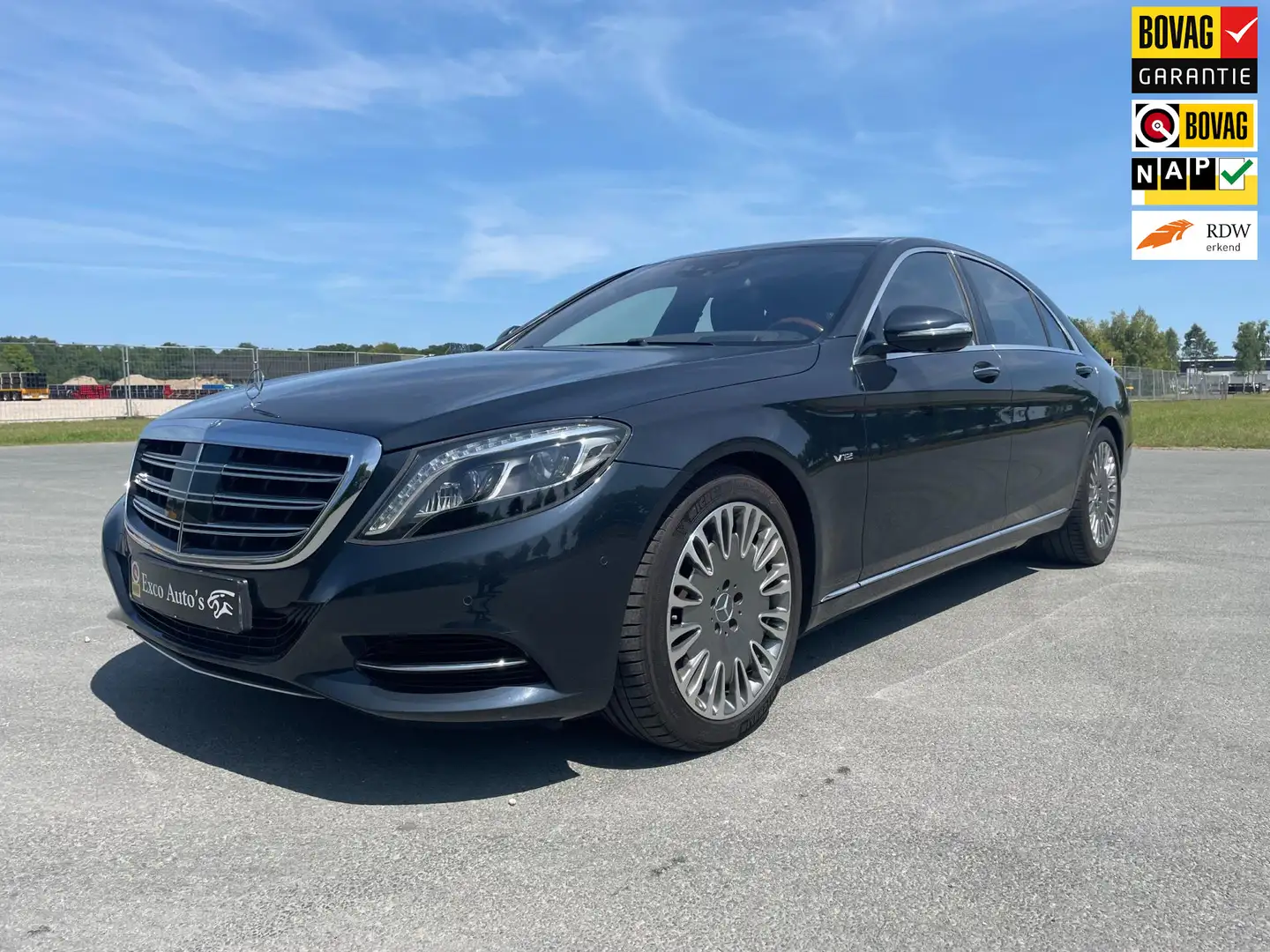 Mercedes-Benz S 600 Lang Bleu - 1